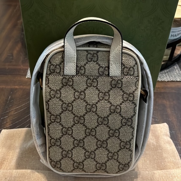 Gucci Ophidia mini bag brand new wrapped. White with beige - Picture 5 of 7